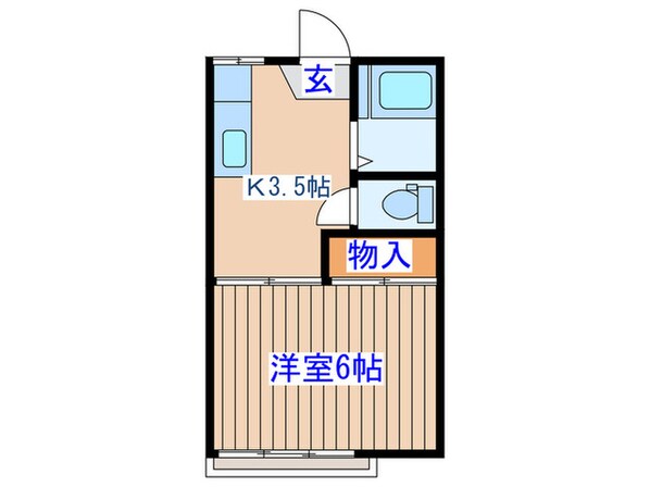 コ－ポｋの物件間取画像